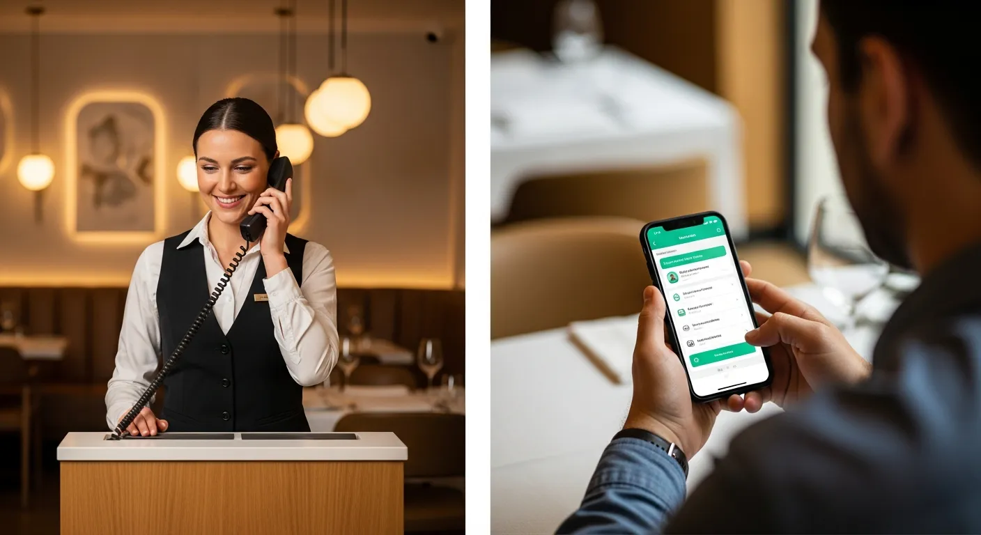 Digital Reservations vs Phone Bookings: The 2026 Reality Check
